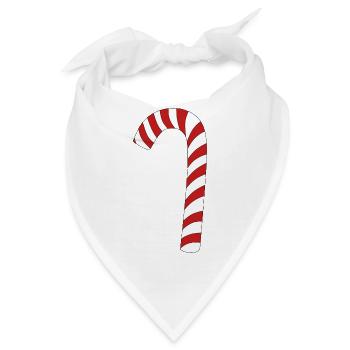 Zuckerstange - Bandana - Weiß - Vorne