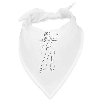 Tag des Schlagers - Bandana - Weiß - Vorne