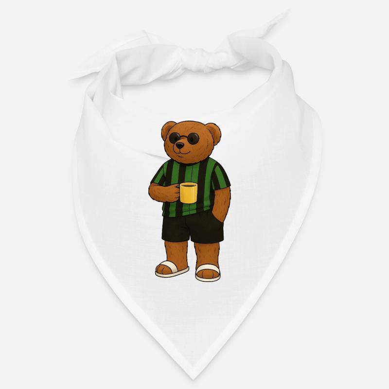 Ours vert-noir Bandana