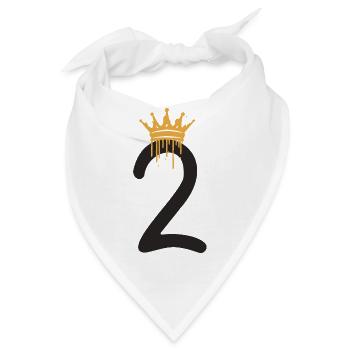 1 - Bandana - Weiß - Vorne