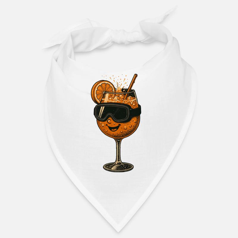 Ski Goggles Cocktail Bandana
