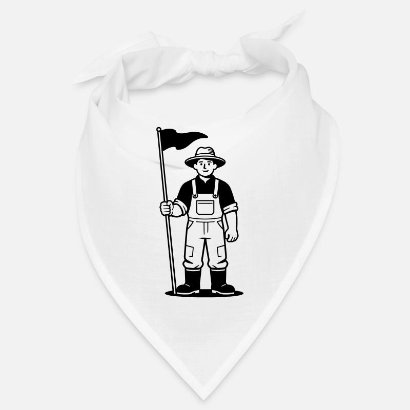 farmer with flag Bandana