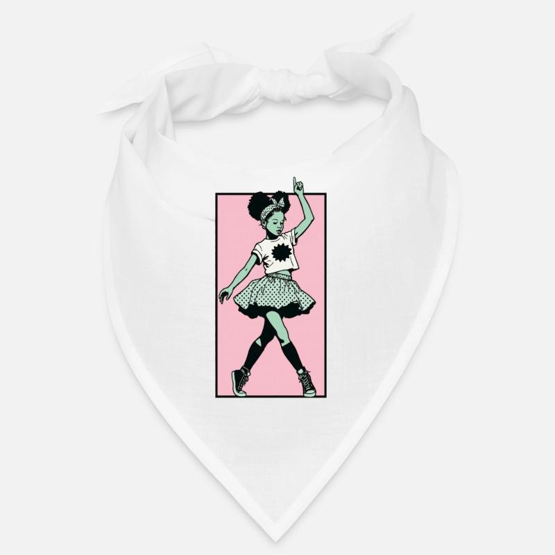Danseuse #7 - Bandana - blanc