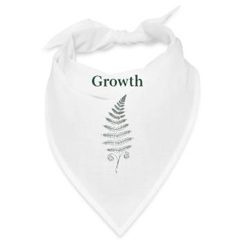 Growth Farn - Bandana - Weiß - Vorne