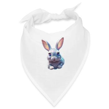 Funny Bunny - Bandana - Weiß - Vorne