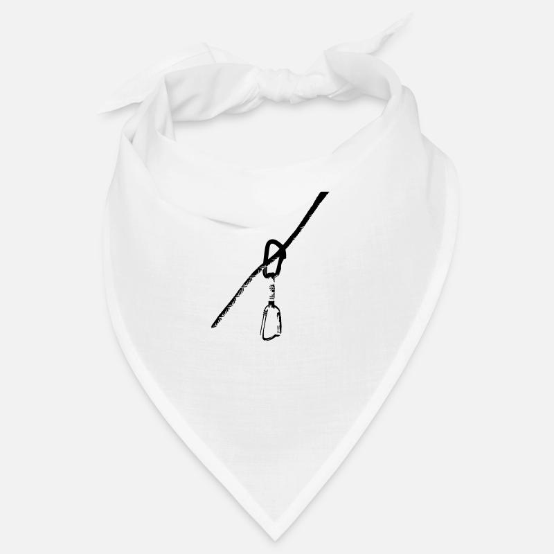 Seil + Expressschlingen - Bandana - Weiß