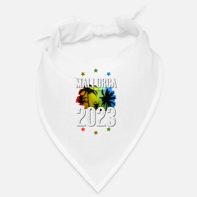 Mallorca 2023 - Bandana - Weiß
