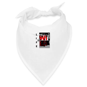 Das Leben in der Wildnis - Bandana - Weiß - Vorne