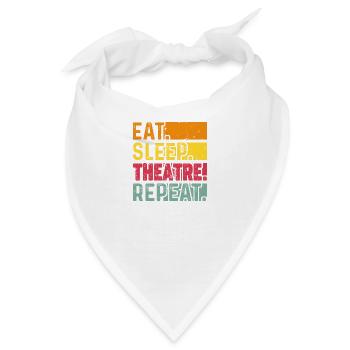 Broadway Theater - Bandana - Weiß - Vorne