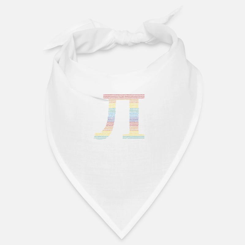 Pi Symbol Math Math Numbers Arc-en-ciel Bandana