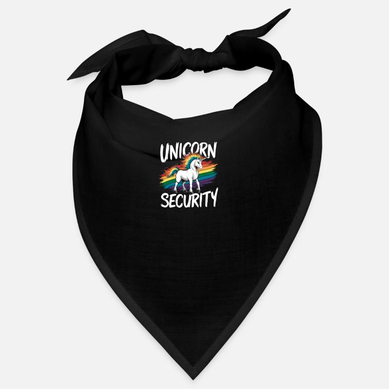 Einhorn Sicherheit Einhorn-Motto Unicorn Security Bandana