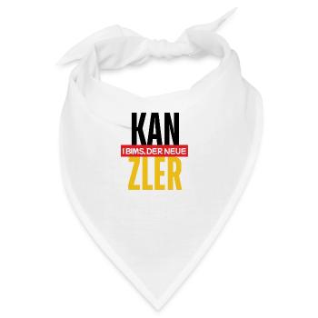 I BIMS DER NEUE KANZLER - Bandana - Weiß - Vorne