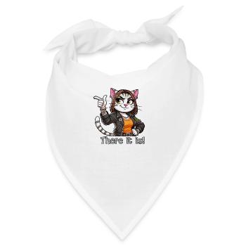 Da ist es! - Bandana - Weiß - Vorne