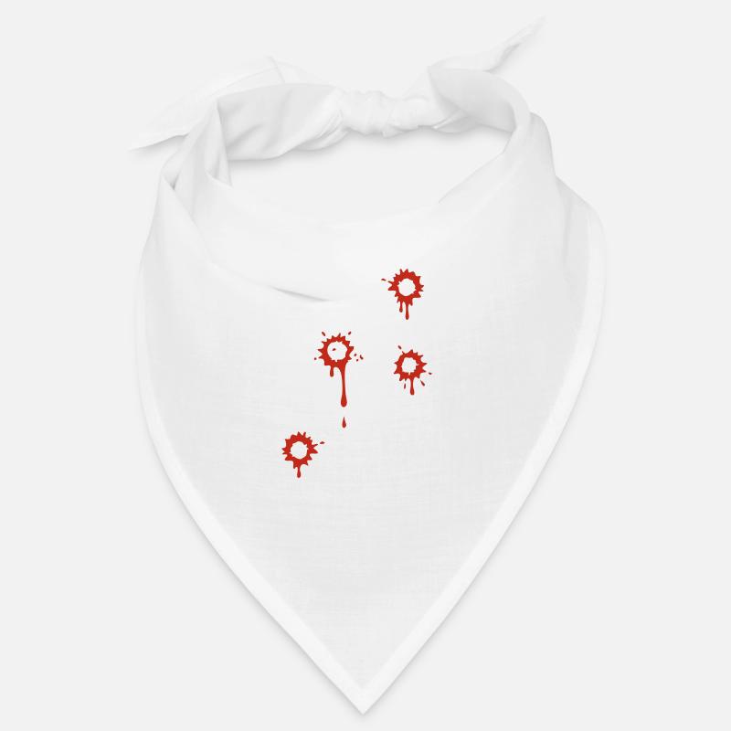 4 EINSCHUSS LÖCHER Bandana