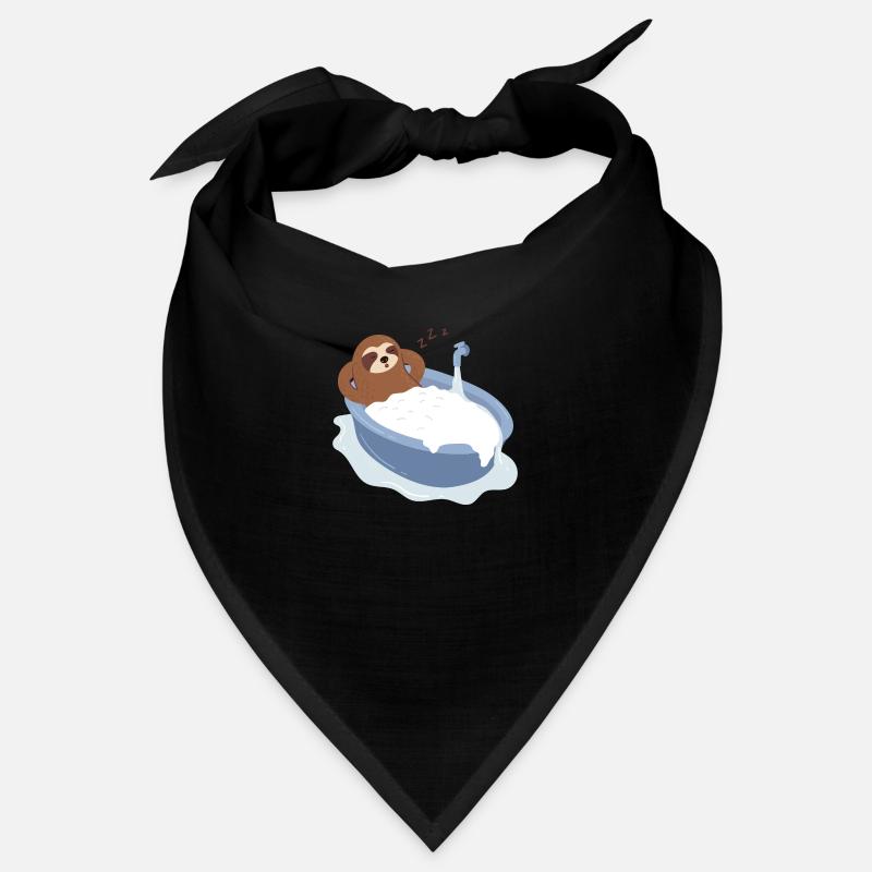 Faultier Dusche Schlafendes süßes müdes faules Bandana