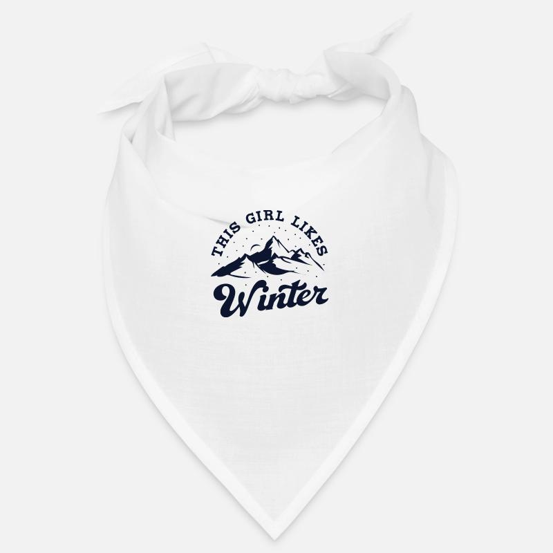 Mädchen mag Wintersaison Urlaub Gemütlicher Tee Bandana