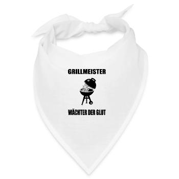 bbq - Bandana - Weiß - Vorne