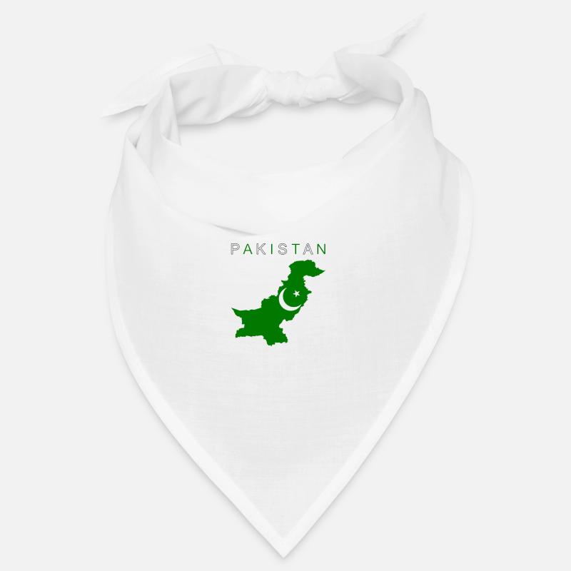 Pakistan Map Flag Bandana