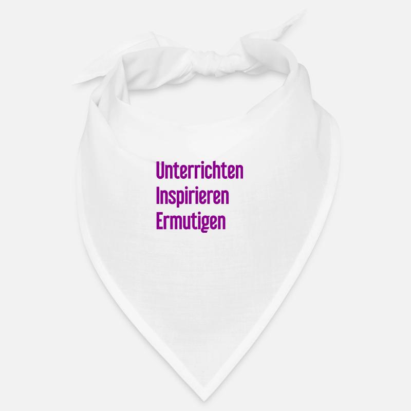 Enseigner, inspirer, encourager Bandana