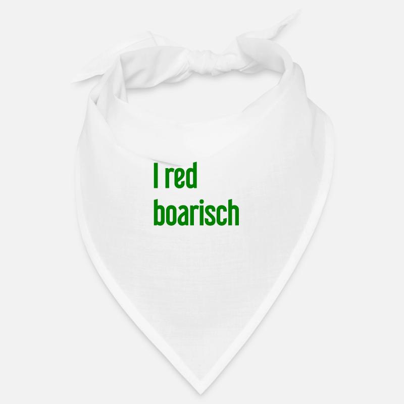 I red boarisch Bandana