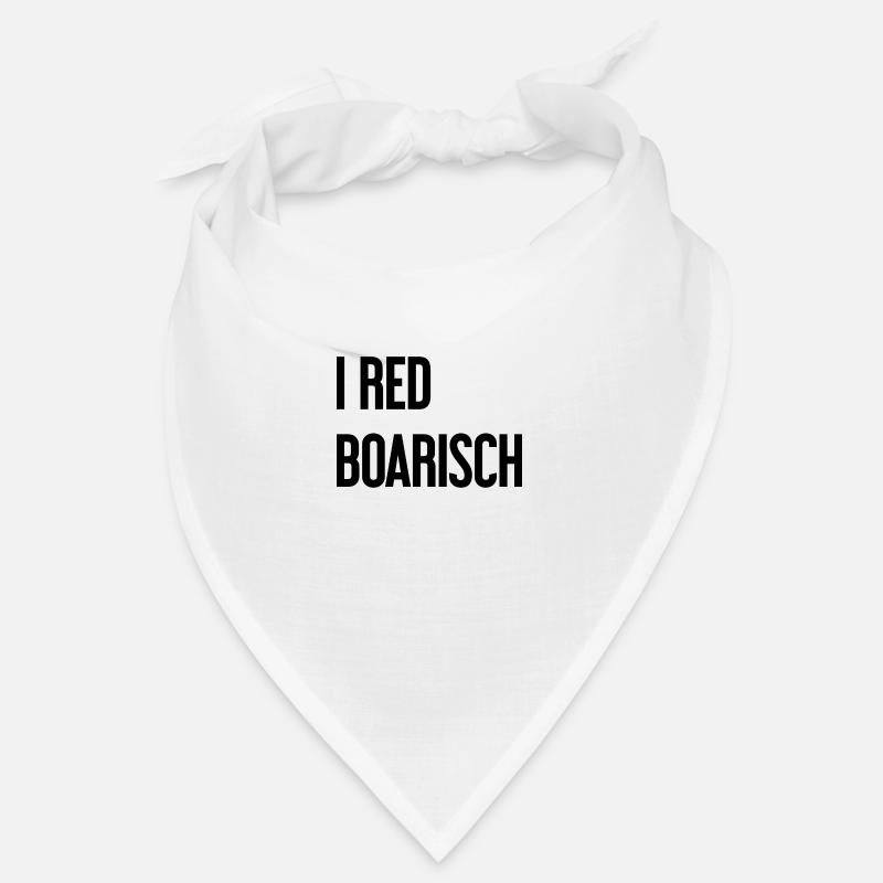 I red boarisch Bandana