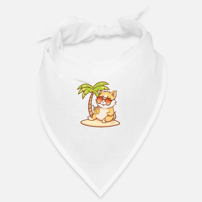 Hamster Sommer Strand Comic Bandana