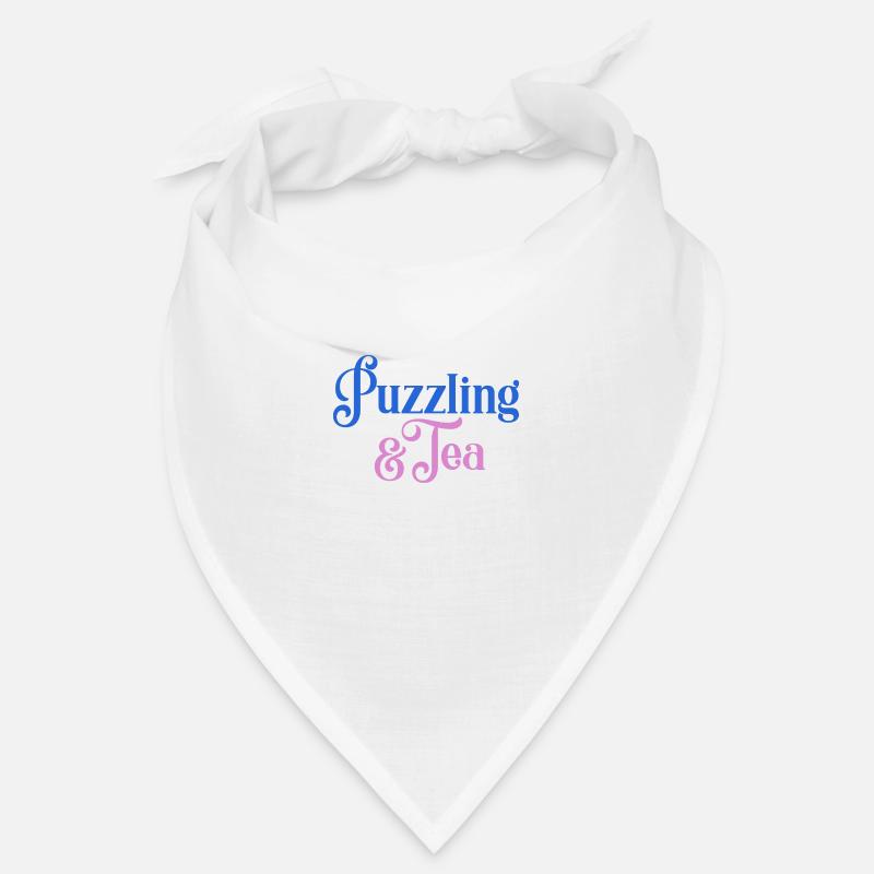 Puzzle- und Tee-Hobby-Puzzlespiel Bandana