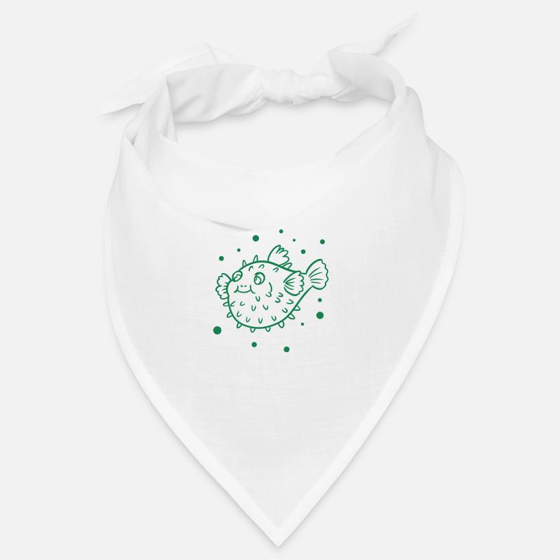 Dicker Kugelfisch Bandana