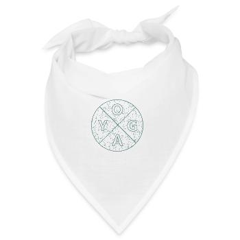 Yoga Yogi - Bandana - Weiß - Vorne