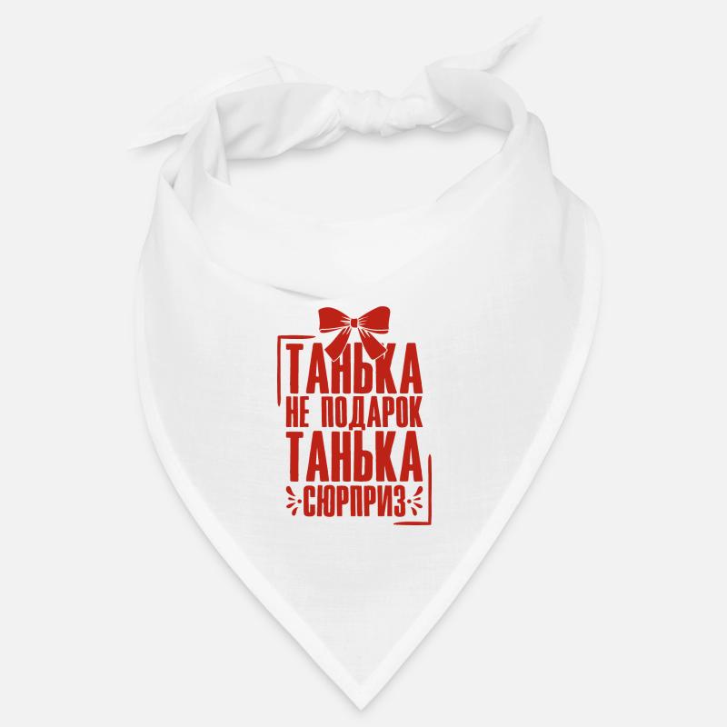 Tanja disant en Russie russe pour les Russes Bandana