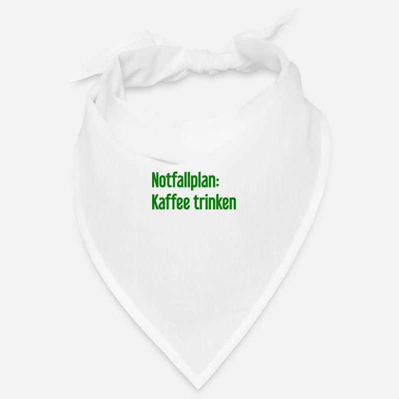 Kaffee-Notfallplan Bandana