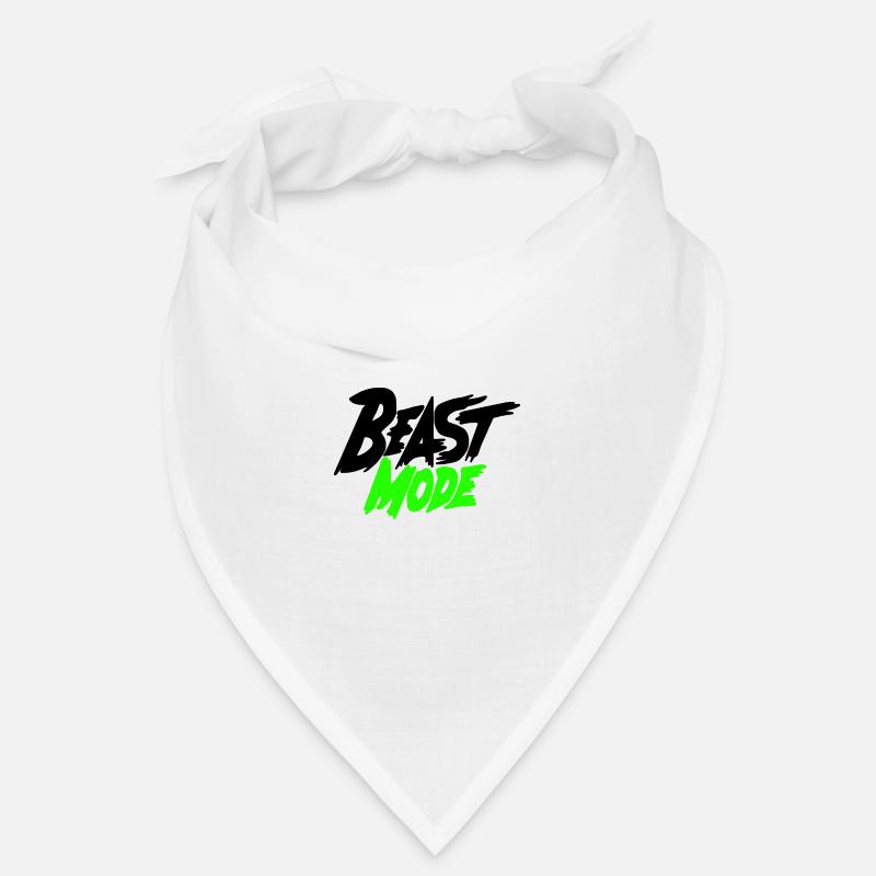 Beast Mode Training - Bandana - Weiß