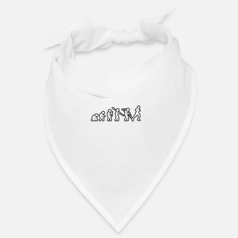 Evolution Running Grunge Blanc Bandana