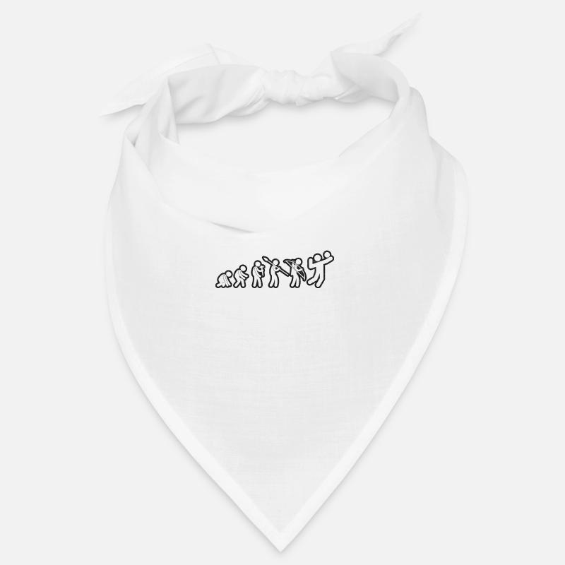 Evolution Volley-ball Blanc Grunge Bandana