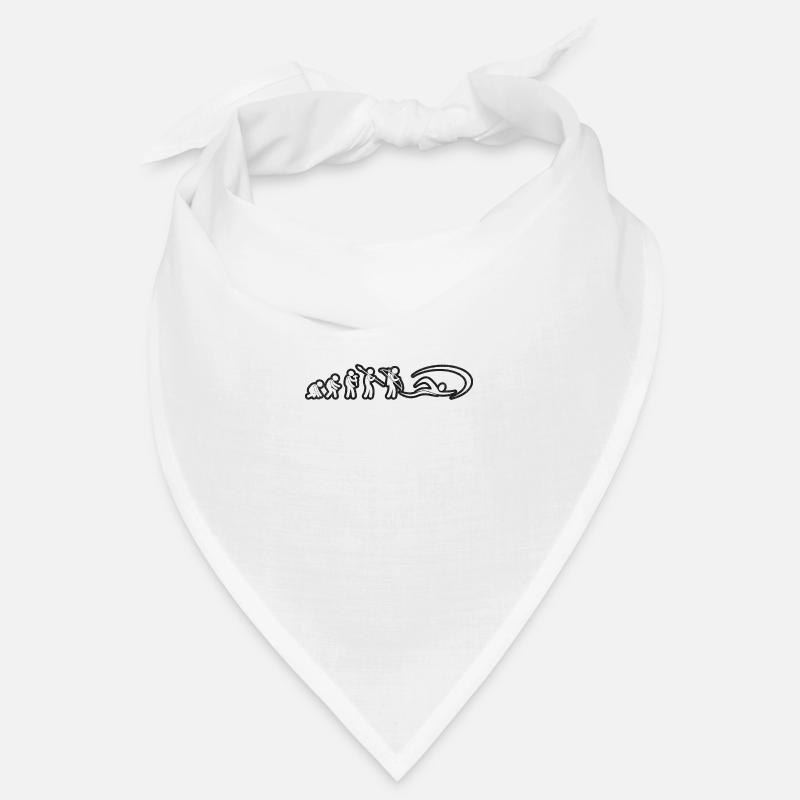 Evolution Swimmer Blanc Grunge Bandana