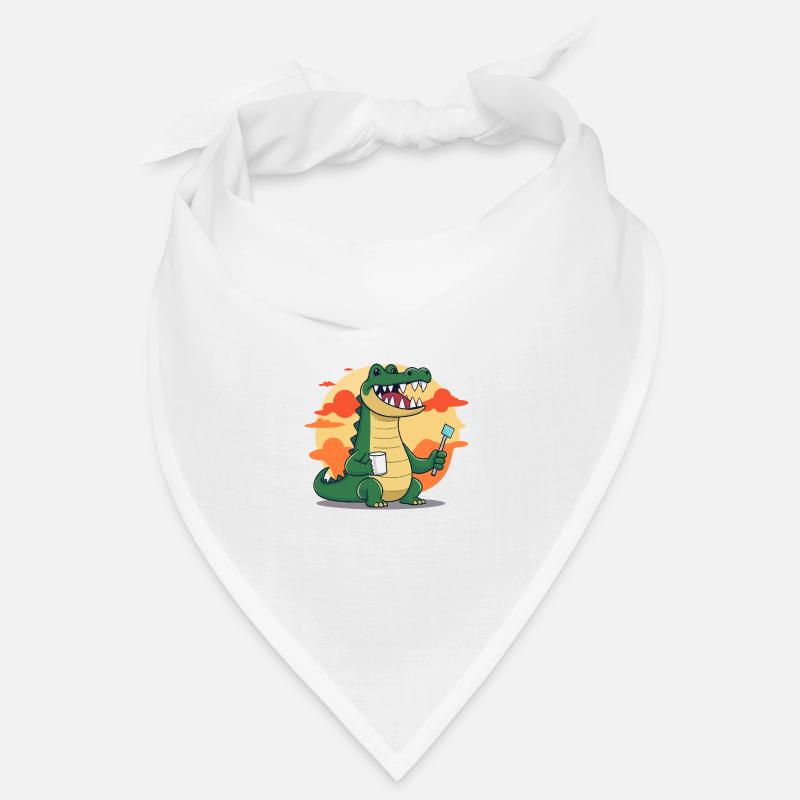 Hygiène dentaire crocodile Bandana