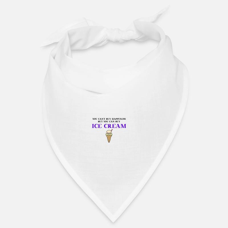 Eis Geschenkidee Eiscreme lustig witzig Bandana