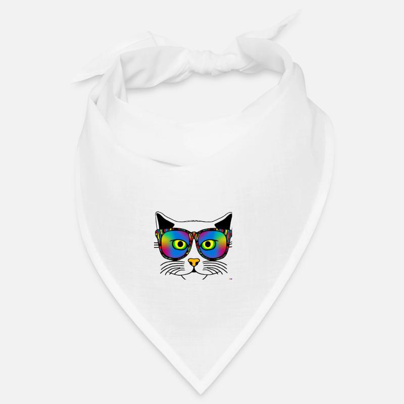 Cat Sunglasses Cool Gift Idea Bandana