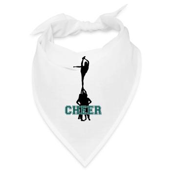 Cheerleading, Cheer - Bandana - Weiß - Vorne