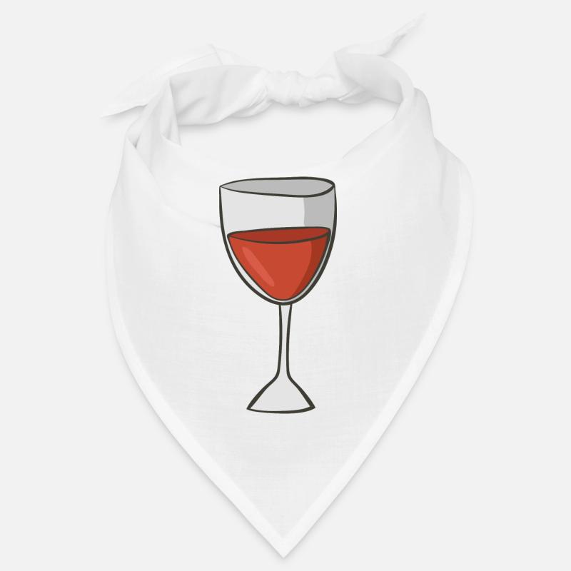 red wine Bandana
