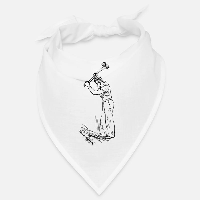 couper du bois Bandana