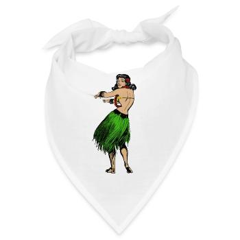ballerina ballett dance dancer tanz taenzer yoga40 - Bandana - Weiß - Vorne