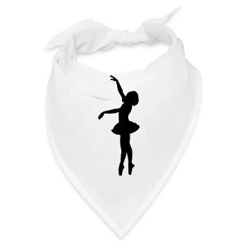 Ballerina - Bandana - Weiß - Vorne