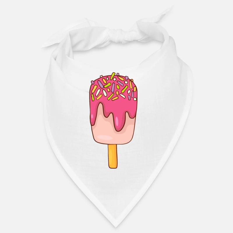 Crème glacée, crème glacée, crème glacée, crème glacée, boule, crème glacée, sundae Bandana