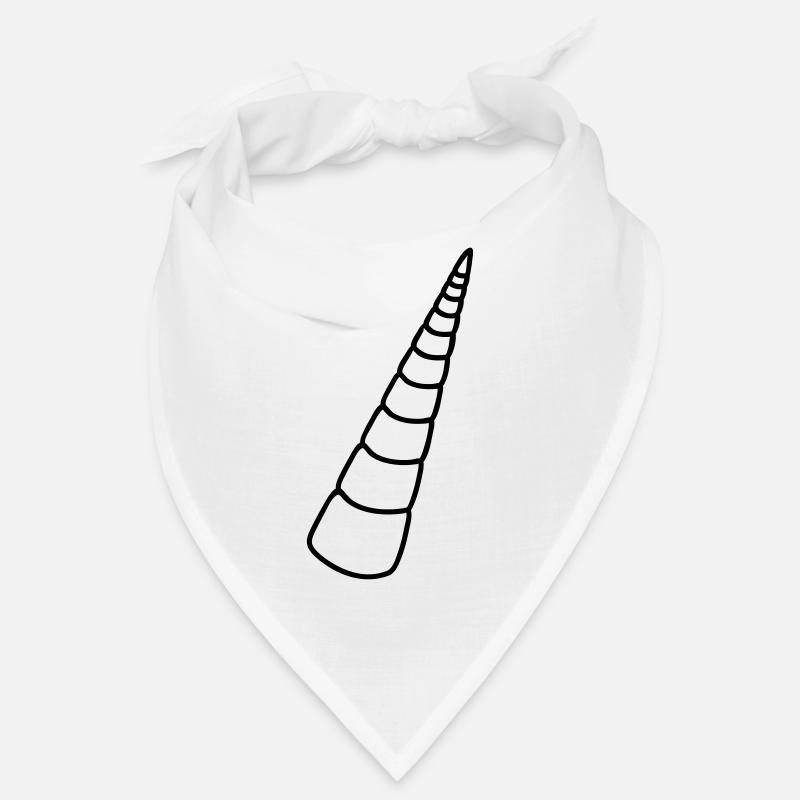 conception corne heureux cheval debout licorne unico Bandana