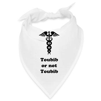 Doktor Arzt oder nicht? - Bandana - Weiß - Vorne