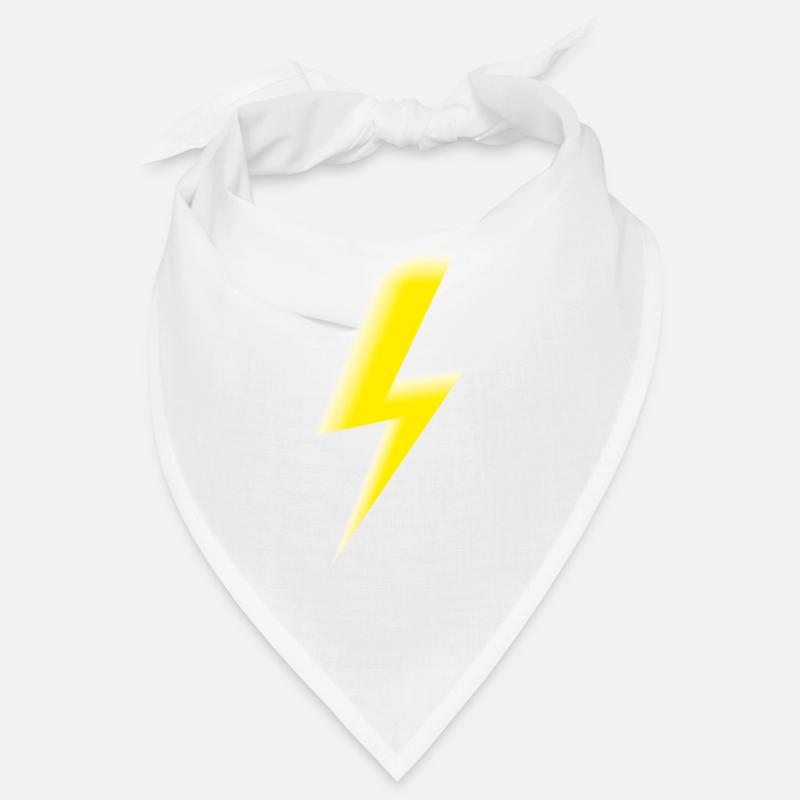 Smiley Flash - Bandana - Weiß