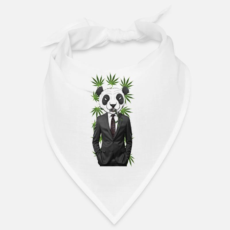 Panda Cannabis Bandana