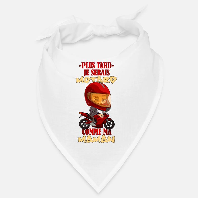 Futur motard maman Bandana
