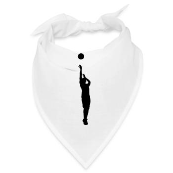 Basketball - Bandana - Weiß - Vorne